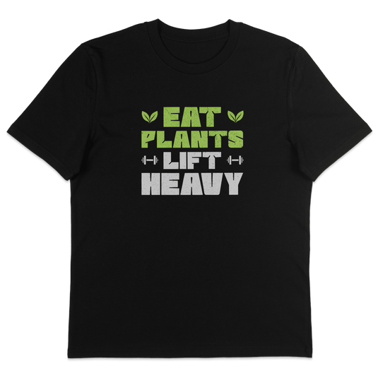 Eat Plants Lift Heavy T-Shirt - Vegan America