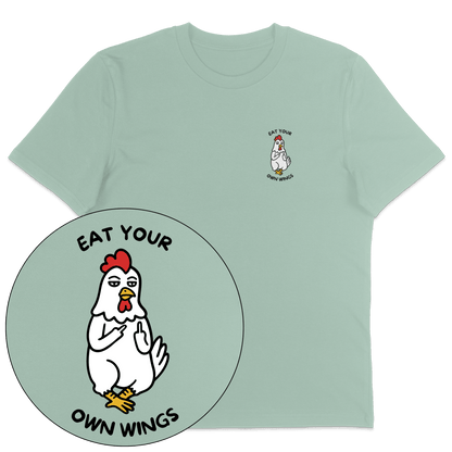 Eat Your Own Wings T-Shirt - Vegan America