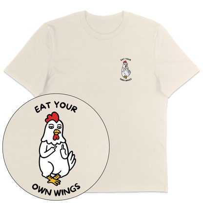 Eat Your Own Wings T-Shirt - Vegan America