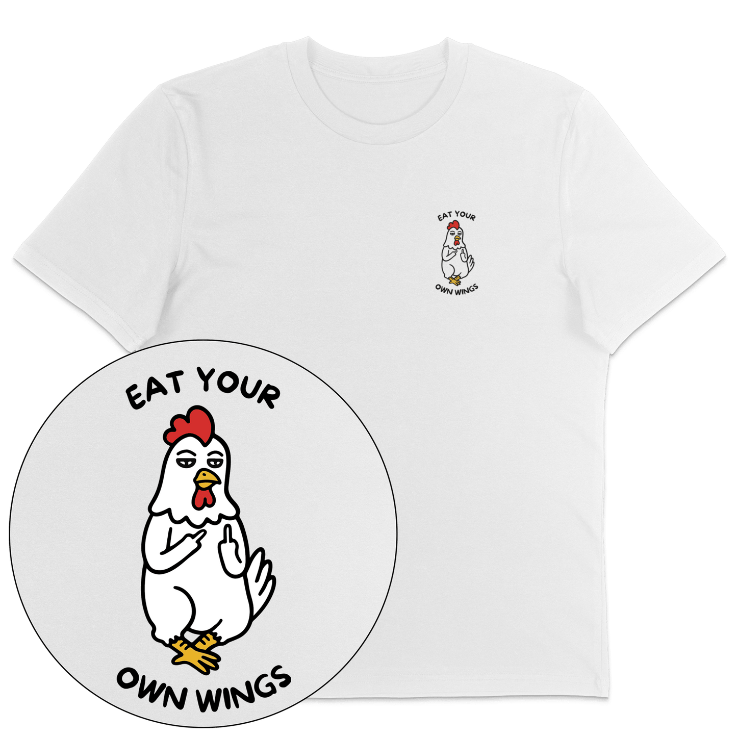 Eat Your Own Wings T-Shirt - Vegan America