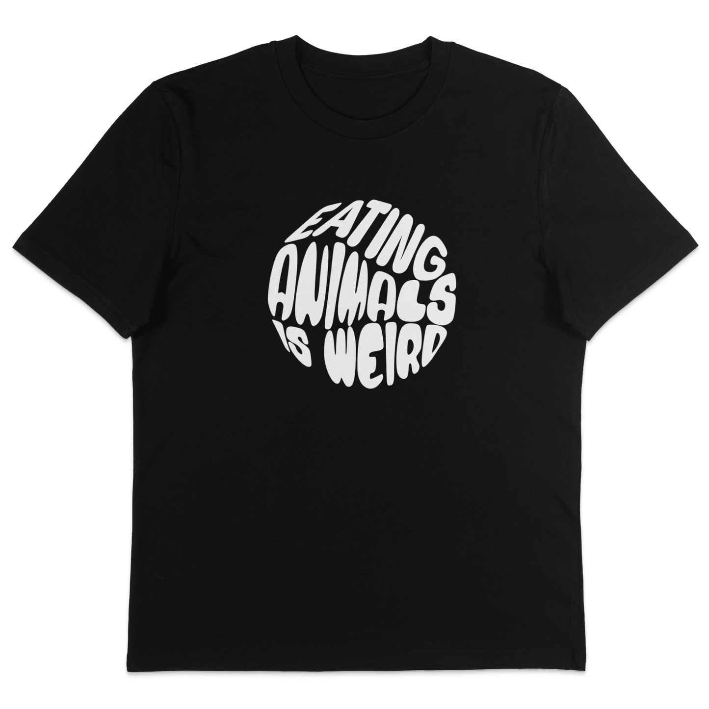 Eating Animals Is Weird T-Shirt - Vegan America