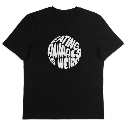 Eating Animals Is Weird T-Shirt - Vegan America