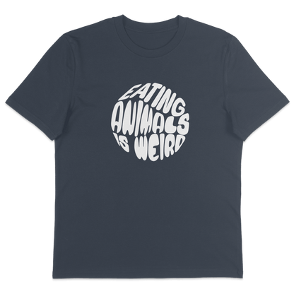 Eating Animals Is Weird T-Shirt - Vegan America