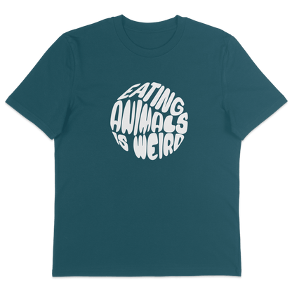 Eating Animals Is Weird T-Shirt - Vegan America