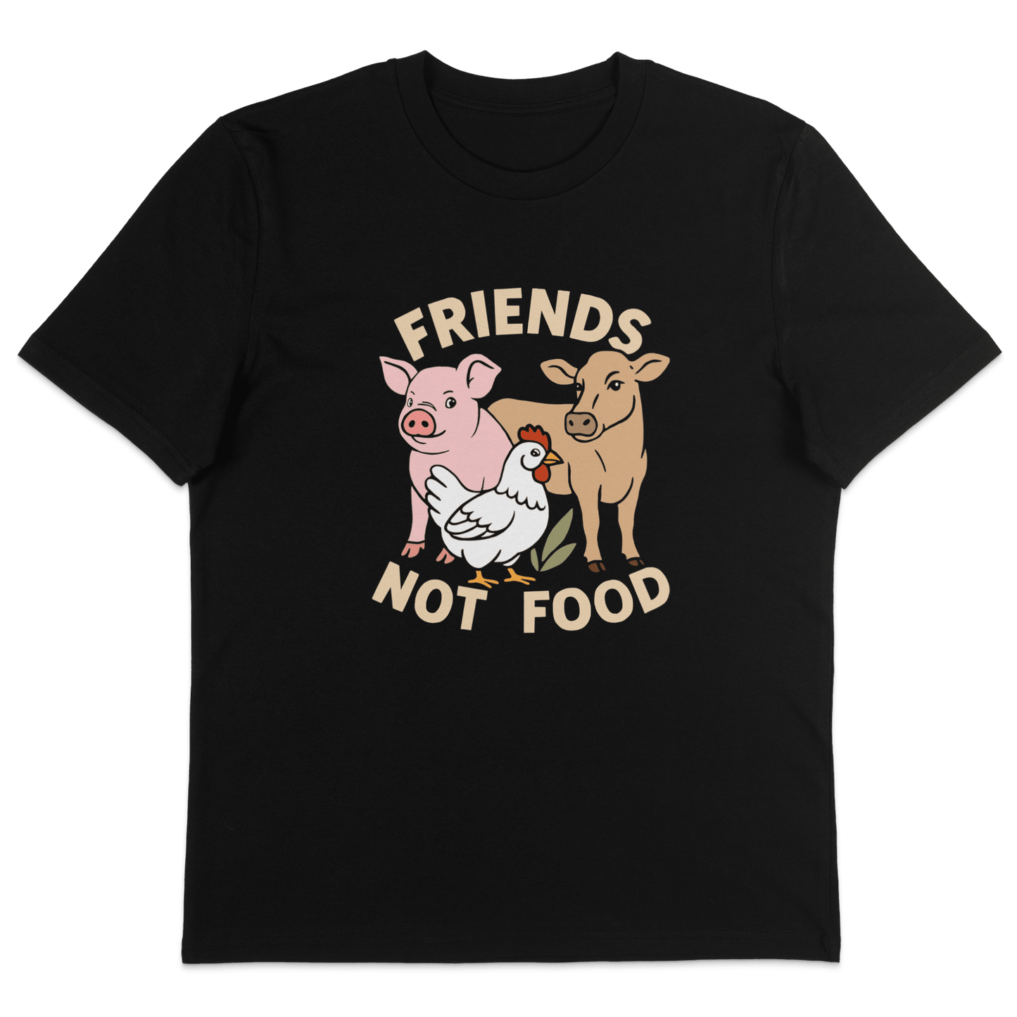 Friends Not Food Earthlings T-Shirt - Vegan America