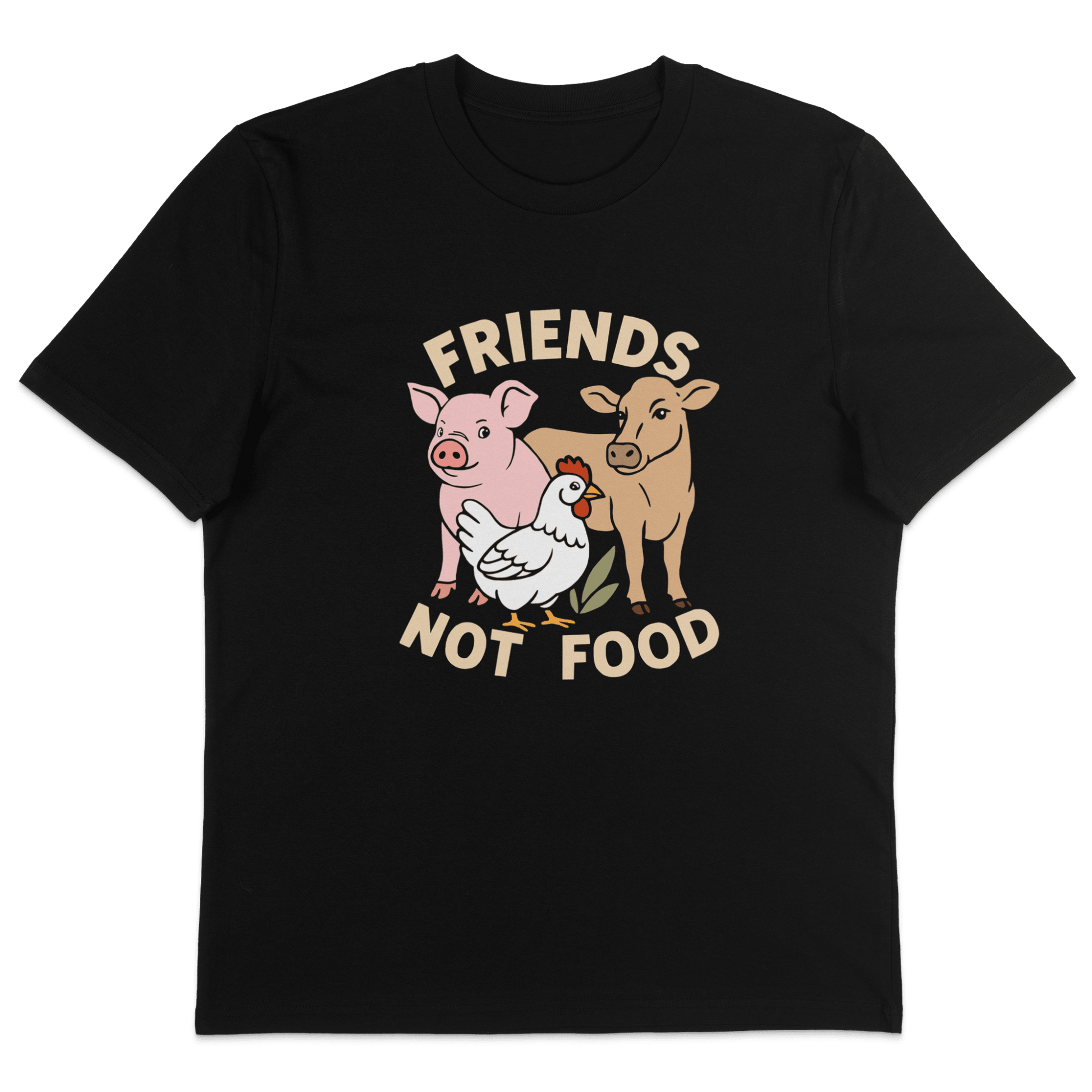 Friends Not Food Earthlings T-Shirt - Vegan America