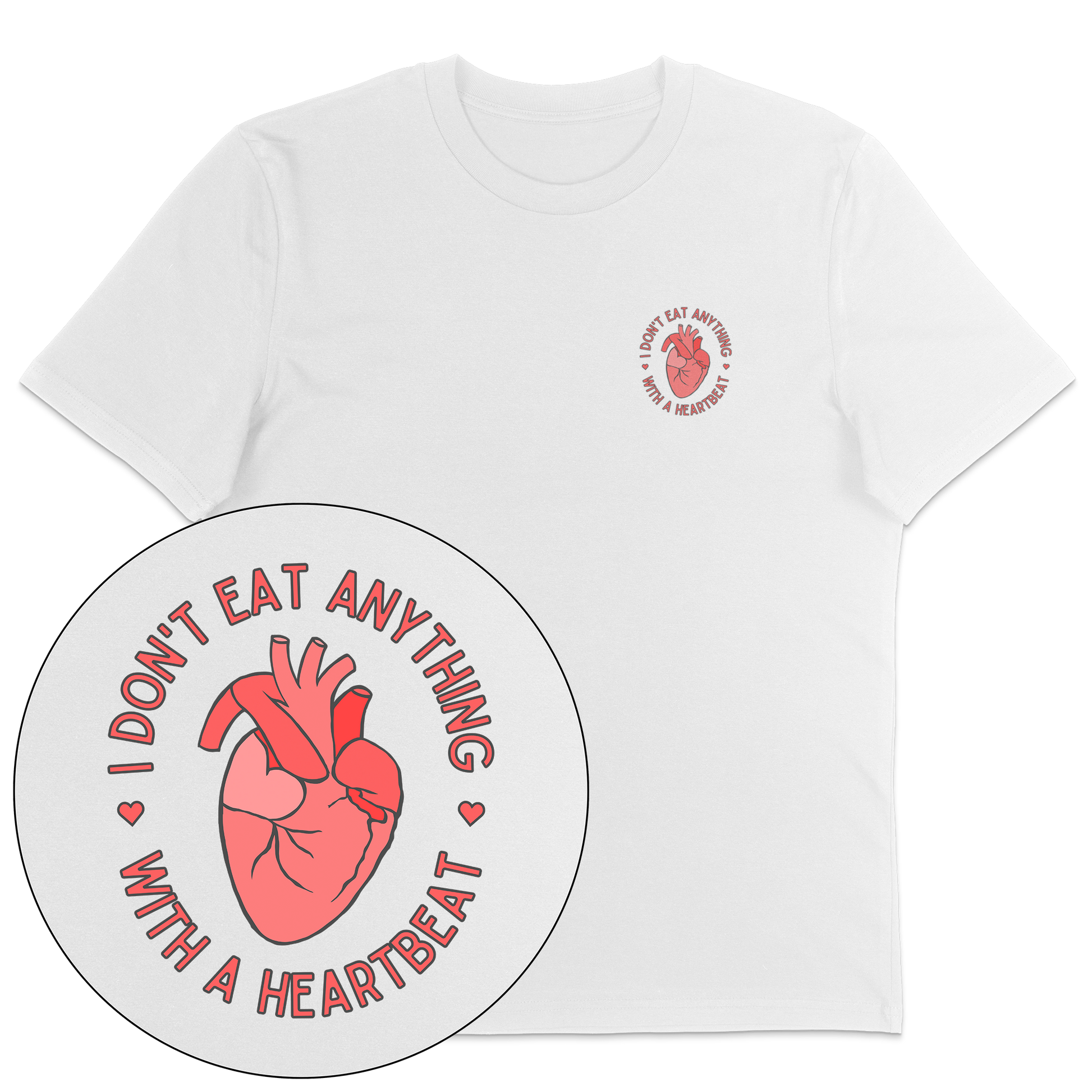 Heartbeat T-Shirt - Vegan America