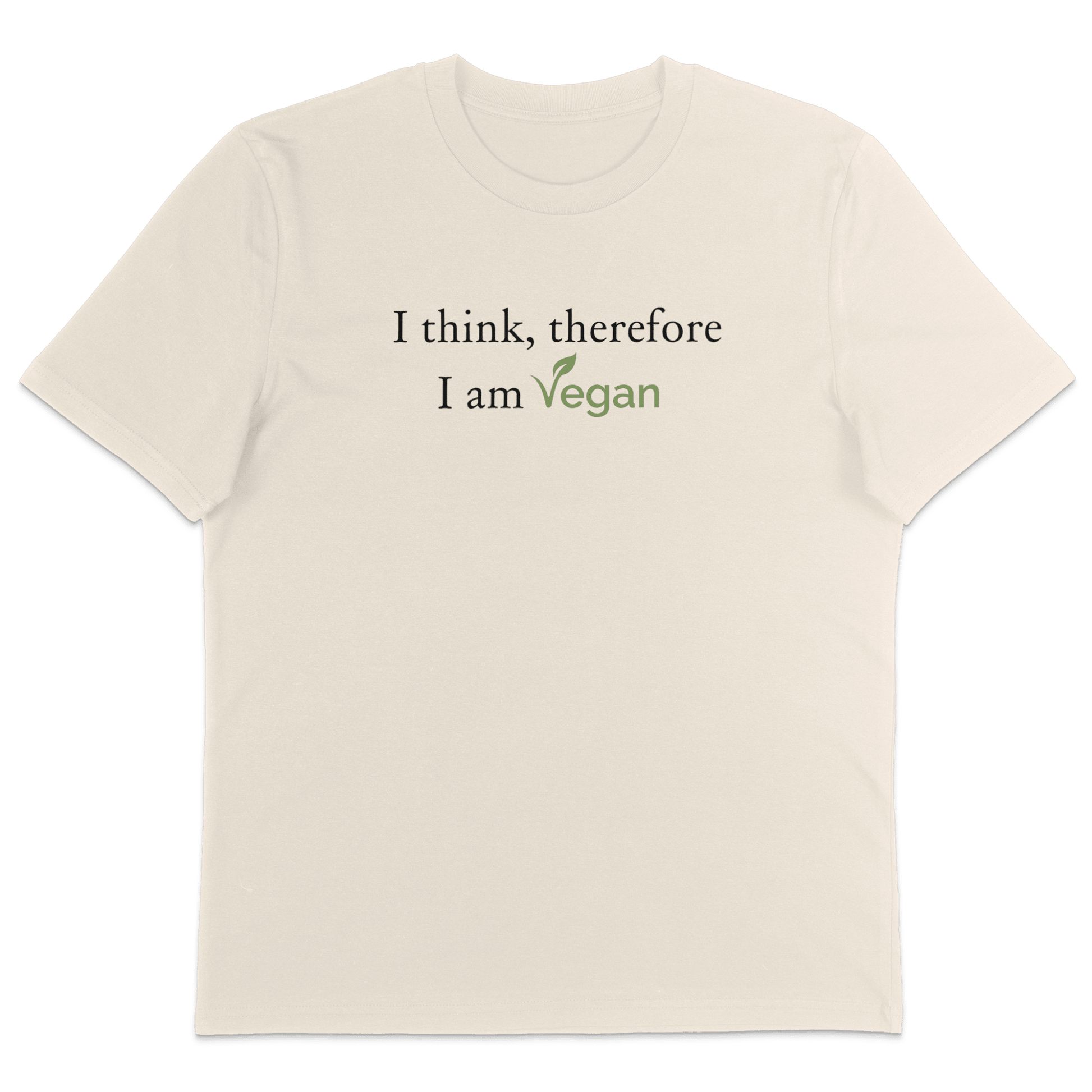 I Think Therefore... T-Shirt - Vegan America