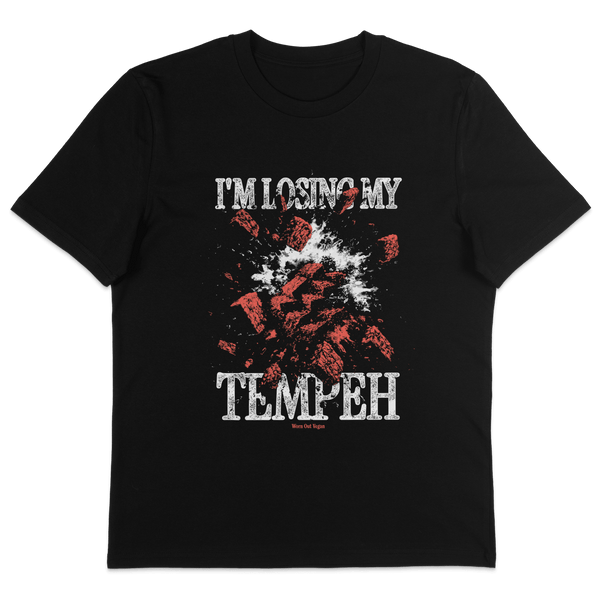 I'm Losing My Tempeh T-Shirt - Vegan America