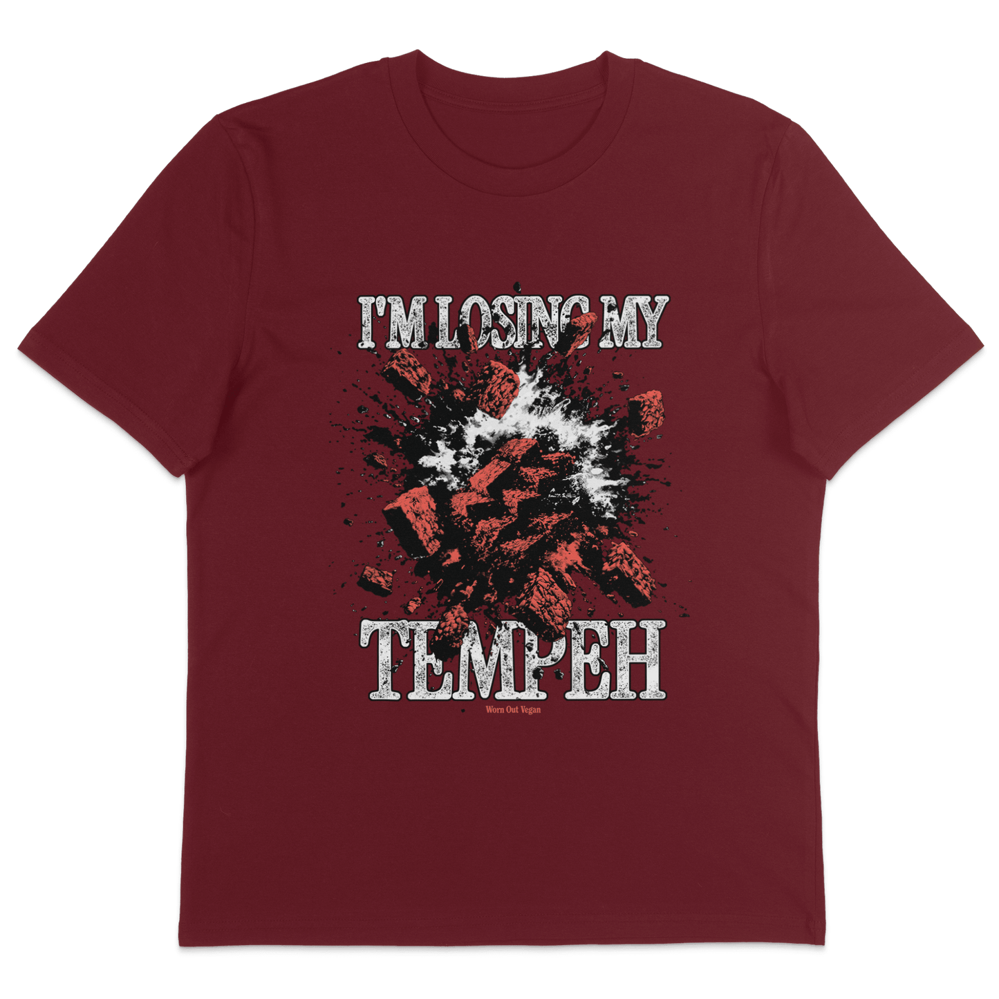 I'm Losing My Tempeh T-Shirt - Vegan America