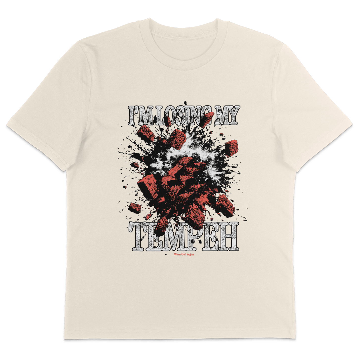 I'm Losing My Tempeh T-Shirt - Vegan America