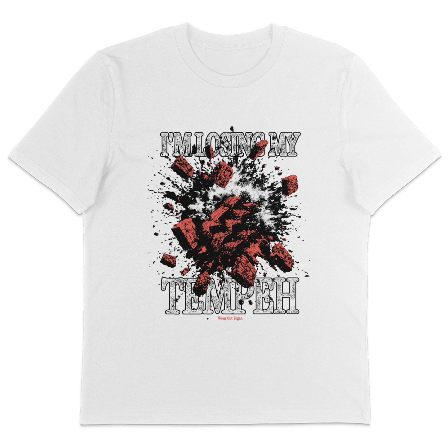 I'm Losing My Tempeh T-Shirt - Vegan America