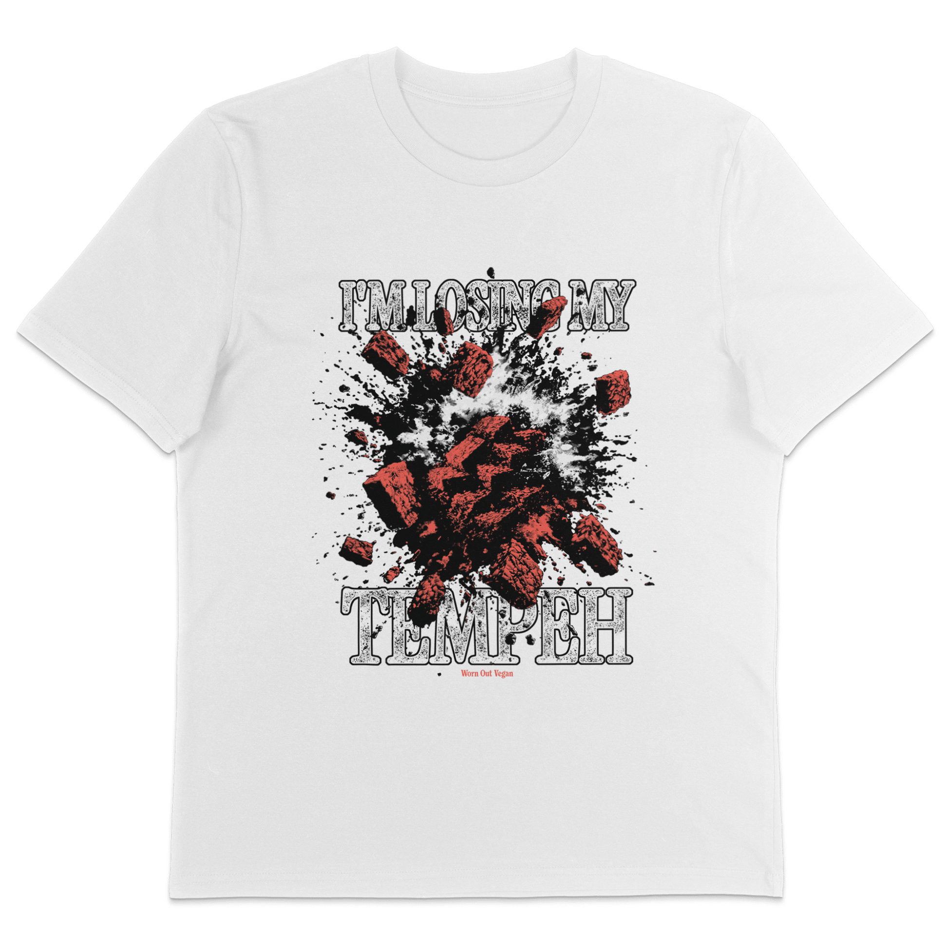 I'm Losing My Tempeh T-Shirt - Vegan America