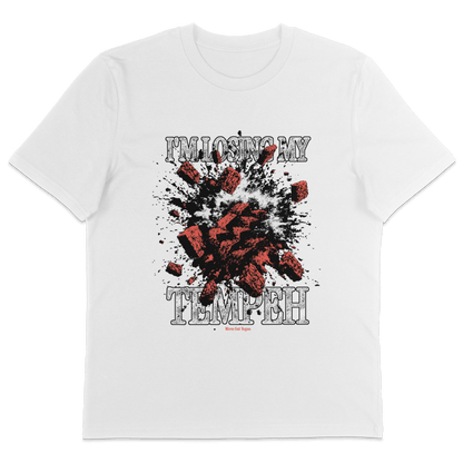 I'm Losing My Tempeh T-Shirt - Vegan America