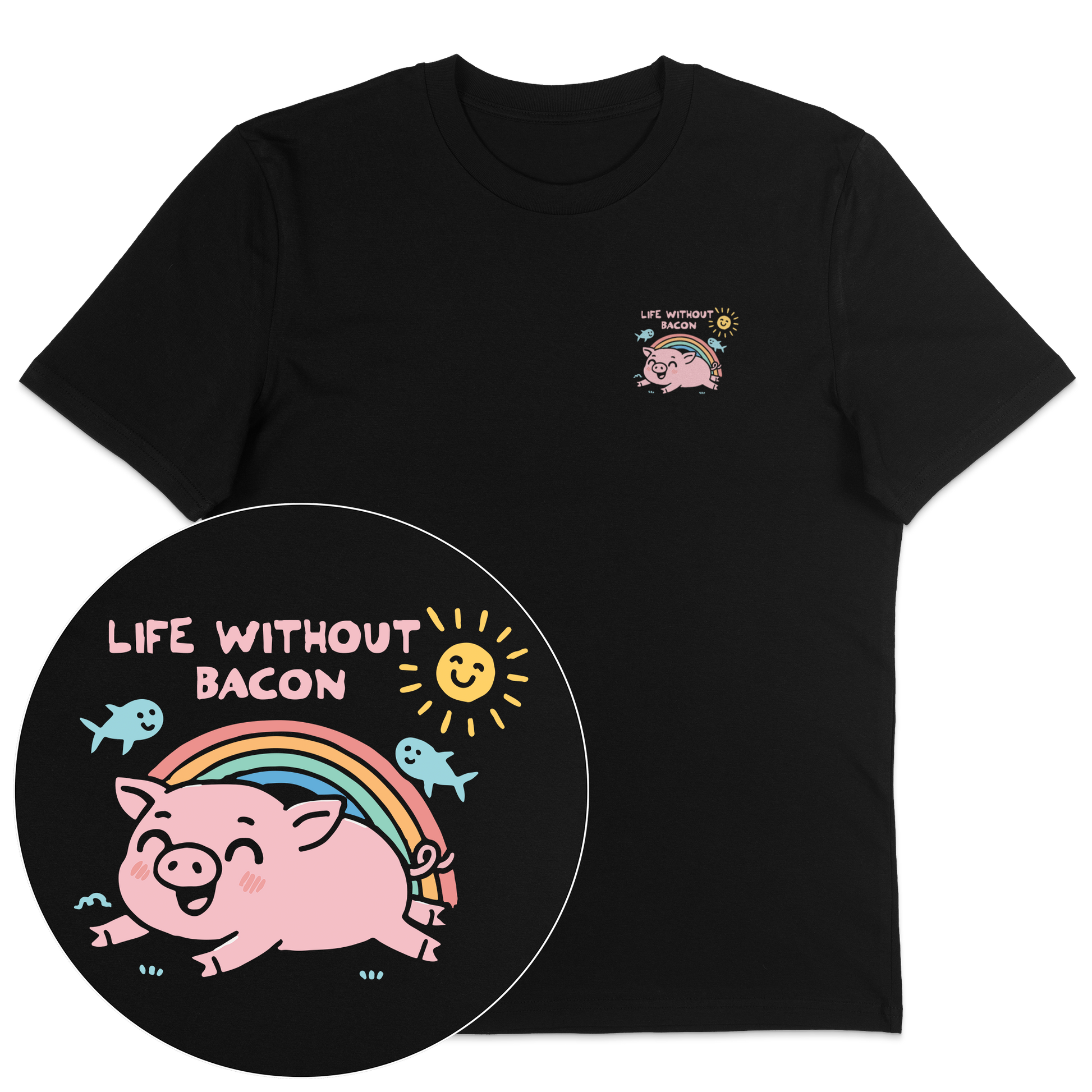 Life Without Bacon T-Shirt - Vegan America
