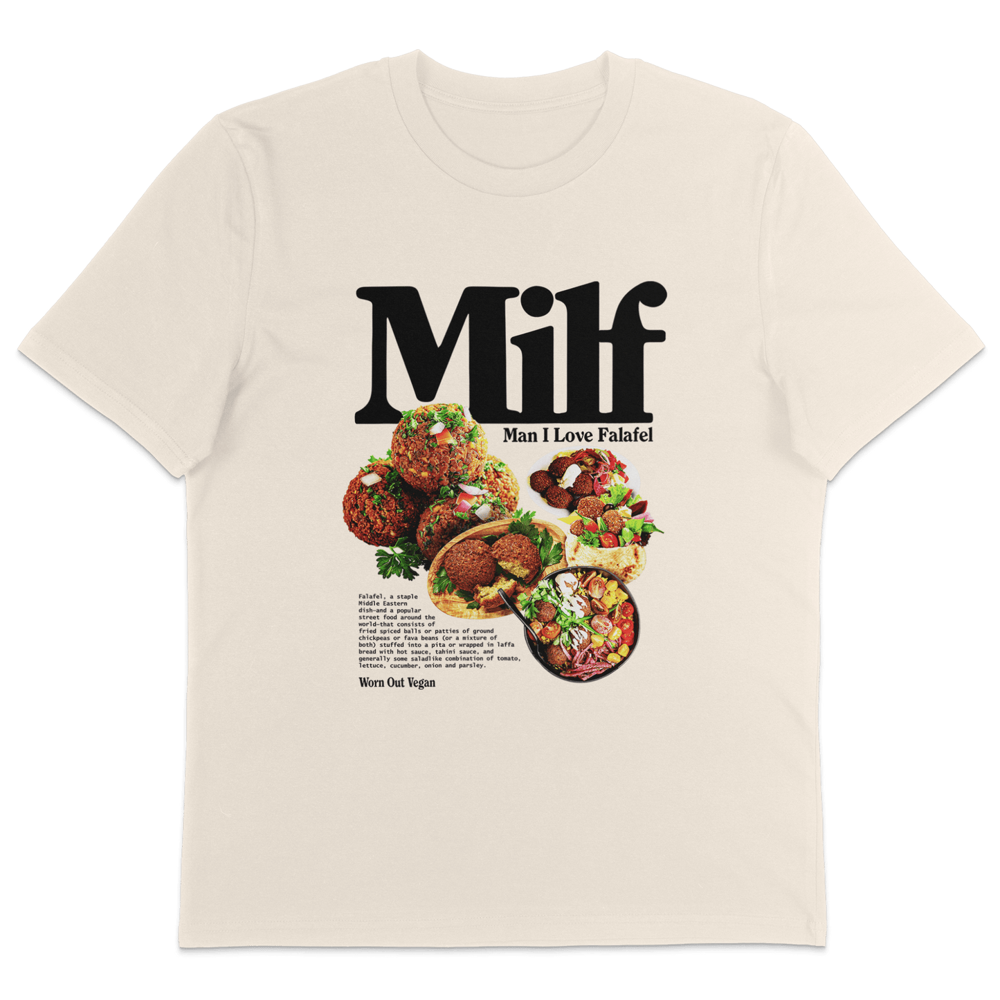 Man I Love Falafel T-Shirt - Vegan America