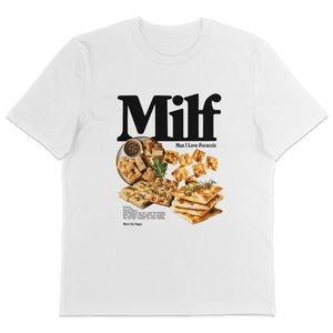 Man I Love Focaccia T-Shirt - Vegan America