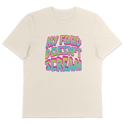 My Food Doesn't Scream T-Shirt - Vegan America