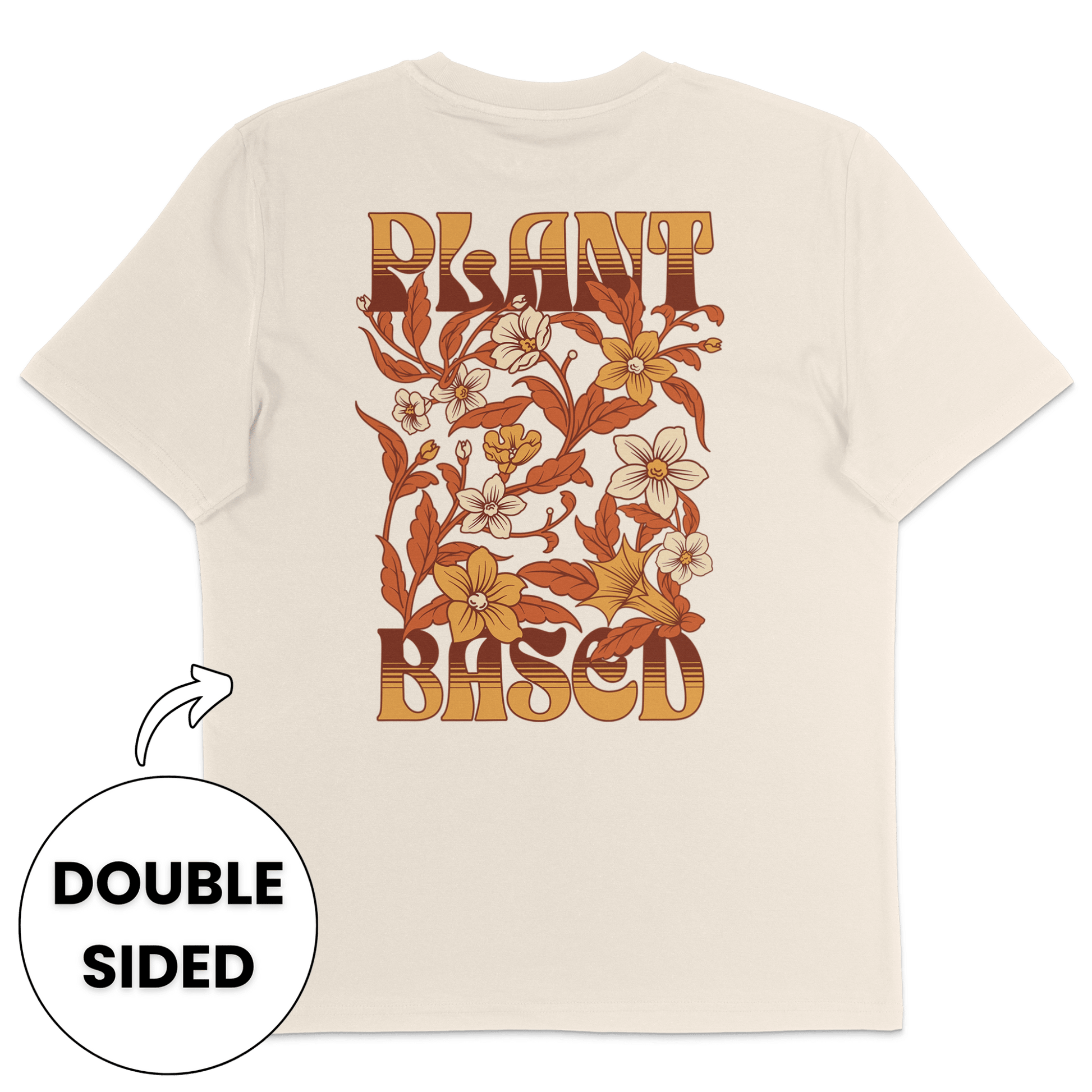 Plant - Based Flowers Streetwear T-Shirt - Vegan America