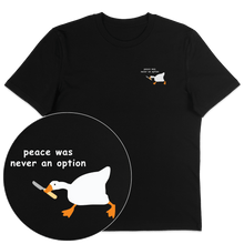 Peace Was Never An Option T-Shirt - Vegan America