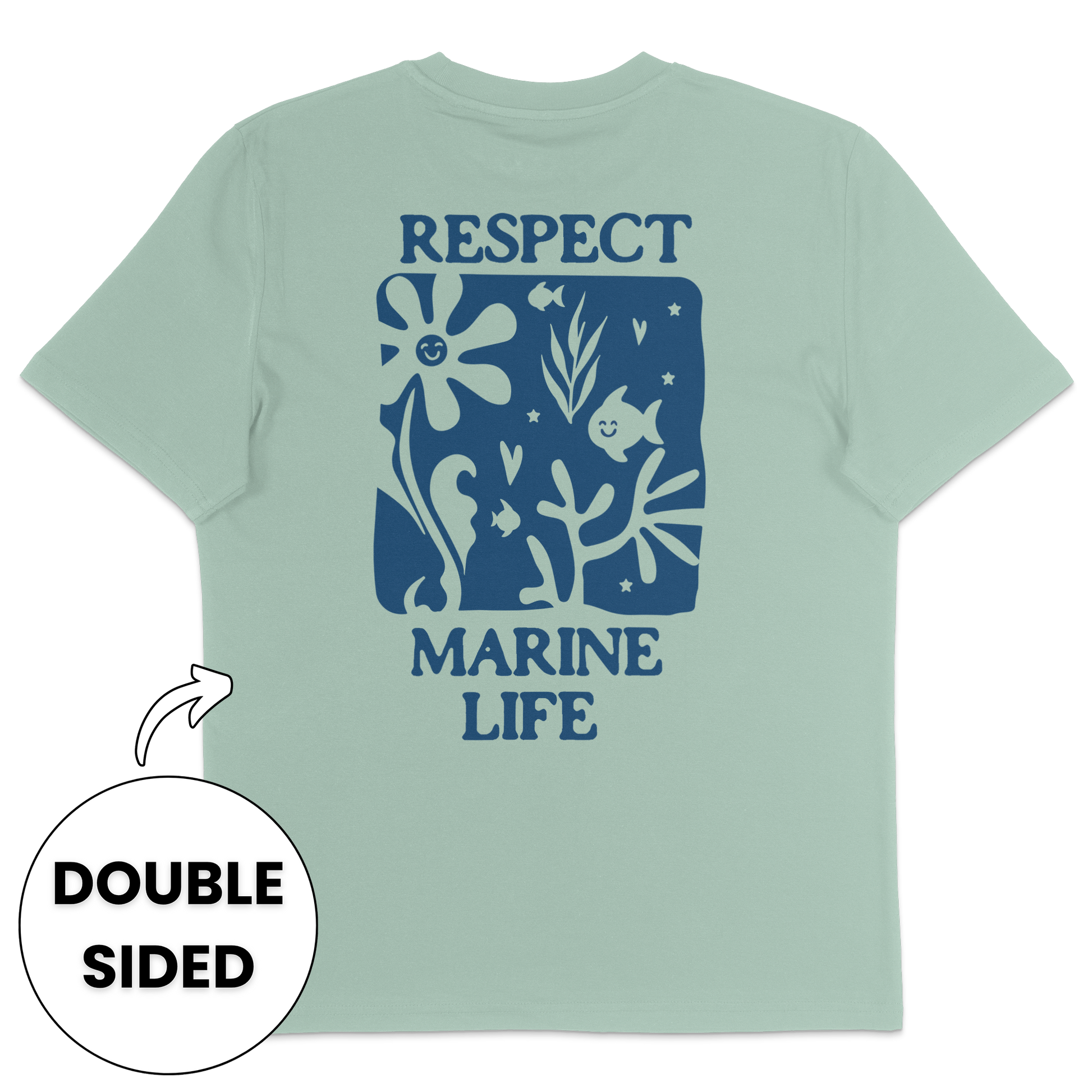 Respect Marine Life Streetwear T-Shirt - Vegan America