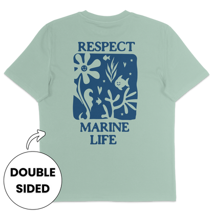 Respect Marine Life Streetwear T-Shirt - Vegan America