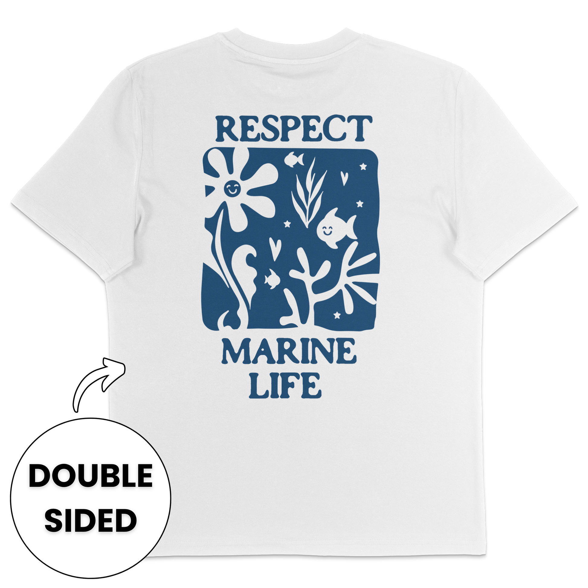 Respect Marine Life Streetwear T-Shirt - Vegan America