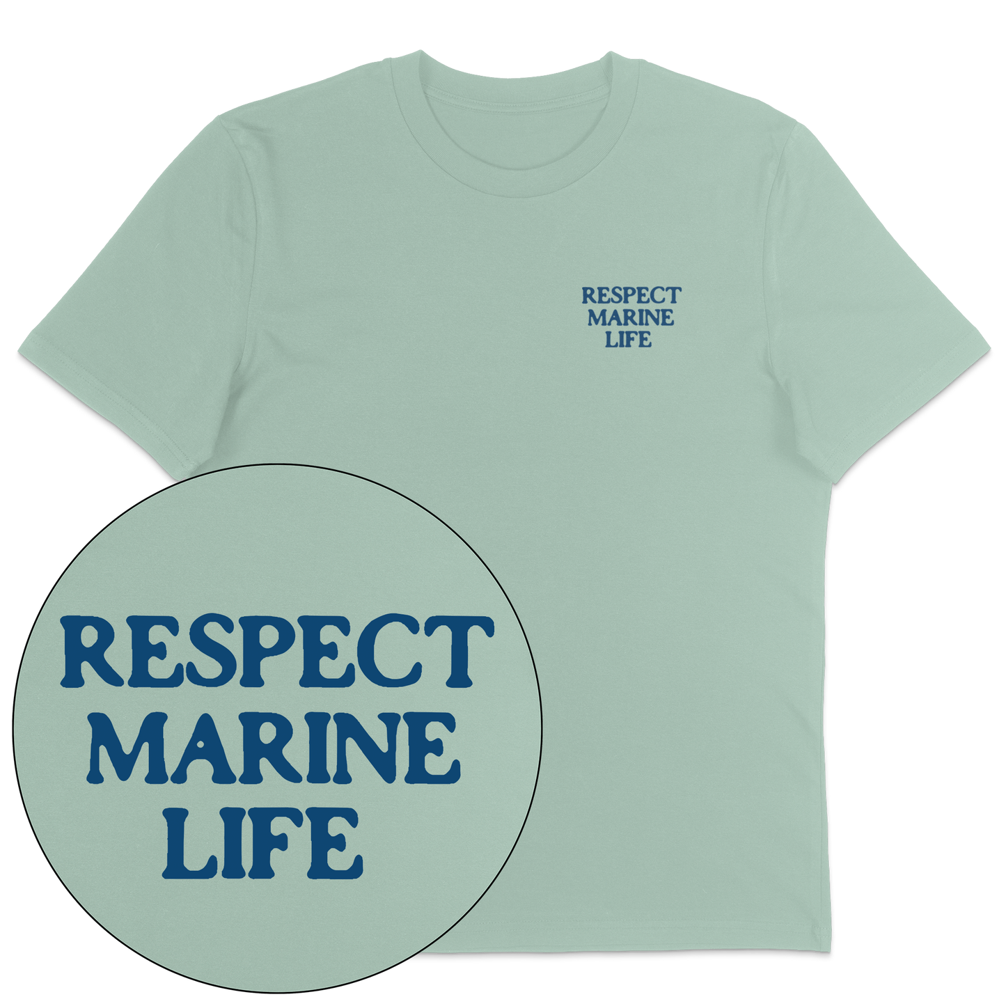 Respect Marine Life Streetwear T-Shirt - Vegan America