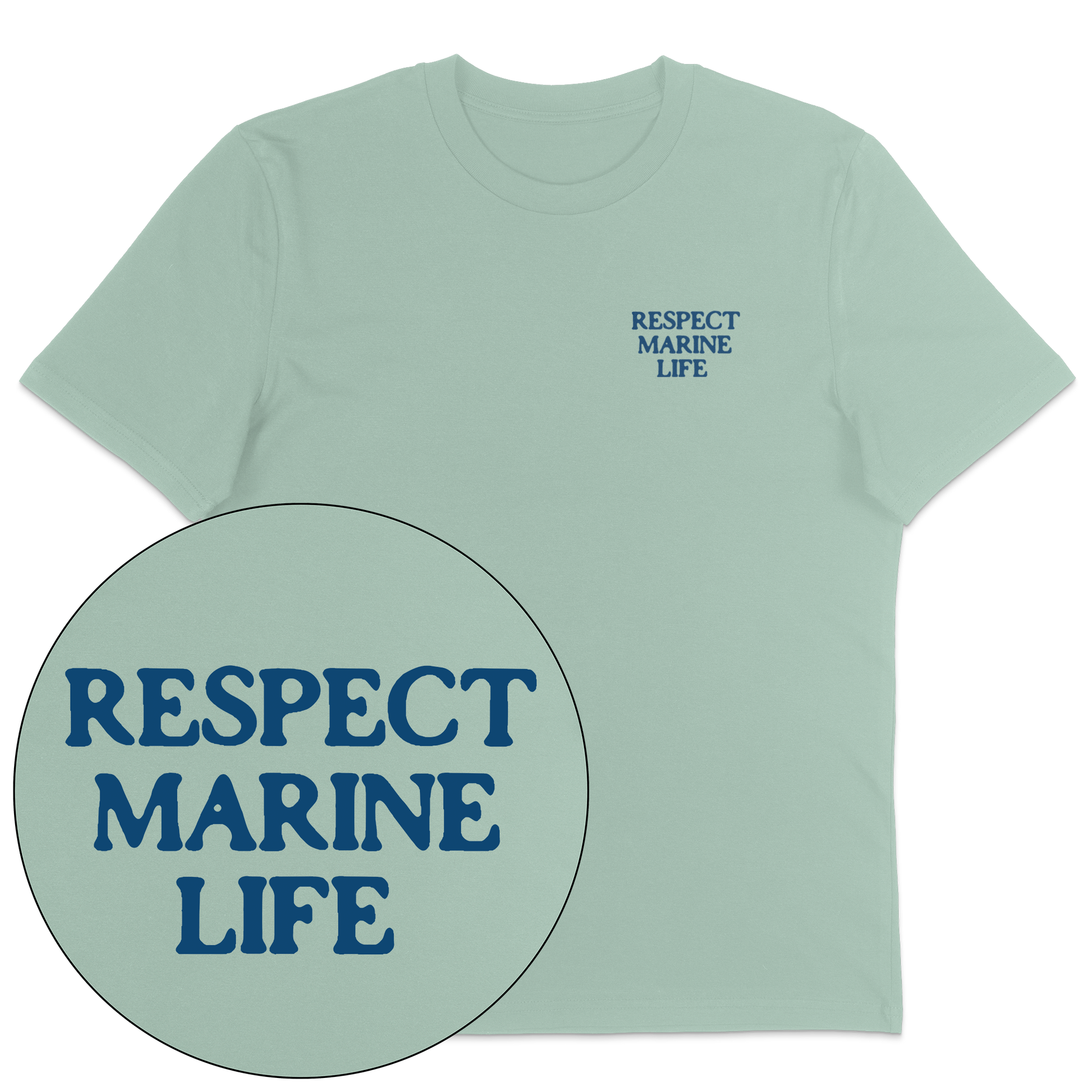 Respect Marine Life Streetwear T-Shirt - Vegan America