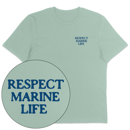 Respect Marine Life Streetwear T-Shirt - Vegan America