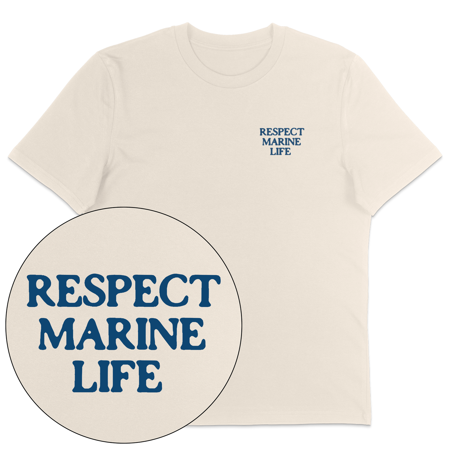 Respect Marine Life Streetwear T-Shirt - Vegan America