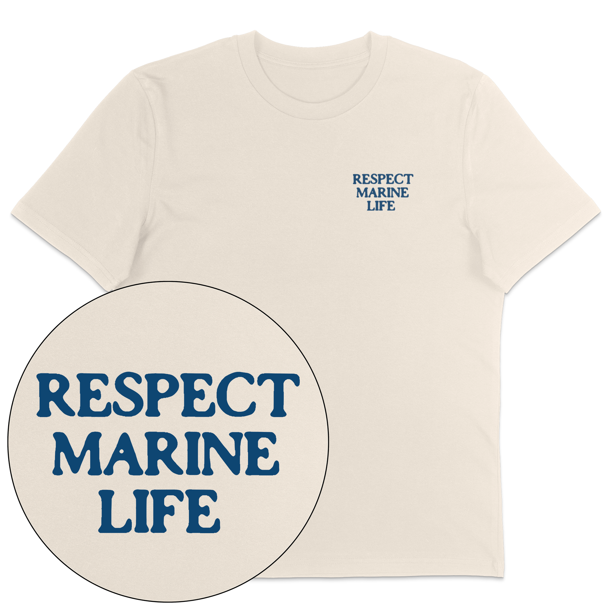 Respect Marine Life Streetwear T-Shirt - Vegan America