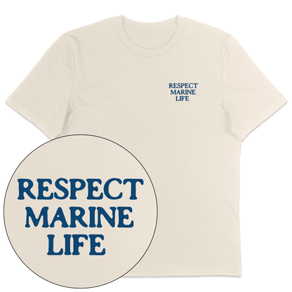 Respect Marine Life Streetwear T-Shirt - Vegan America