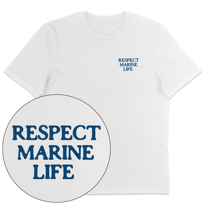 Respect Marine Life Streetwear T-Shirt - Vegan America