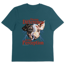 The Only Difference Is Our Perception T-Shirt - Vegan America