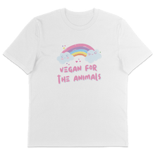 Vegan For The Animals Rainbow T-Shirt - Vegan America