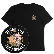 Vegan For The Animals Earthlings T-Shirt - Vegan America