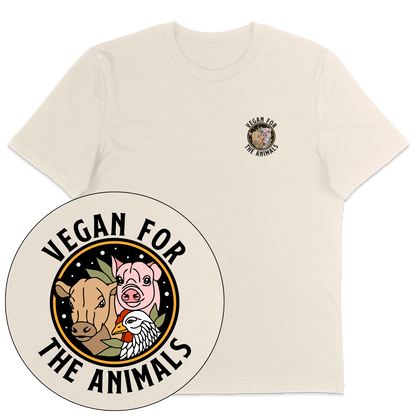 Vegan For The Animals Earthlings T-Shirt - Vegan America