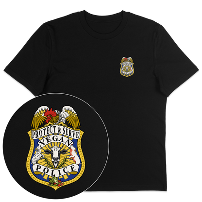 Vegan Police T-Shirt - Vegan America