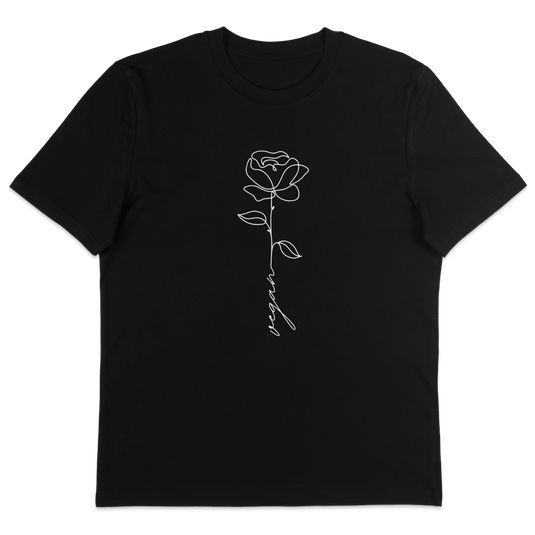 Vegan Rose T-Shirt - Vegan America