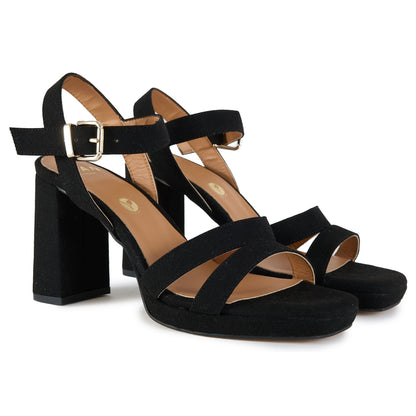 Tulsi Platform Heel Sandals - Vegan America