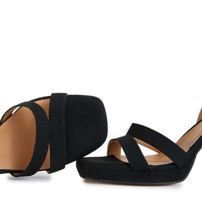 Tulsi Platform Heel Sandals - Vegan America