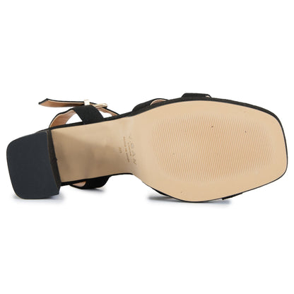 Tulsi Platform Heel Sandals - Vegan America