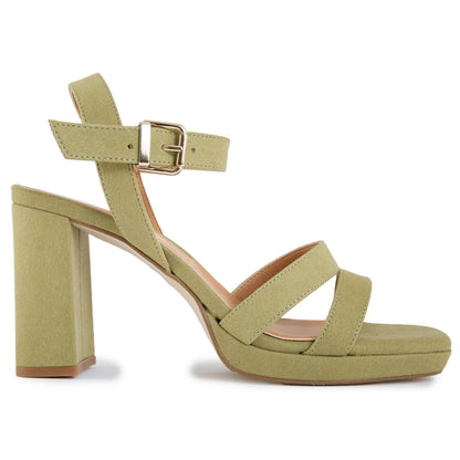 Tulsi Platform Heel Sandals - Vegan America