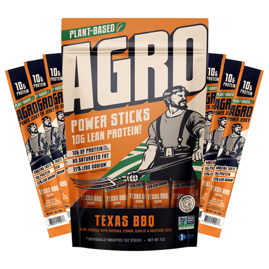 AGRO POWER Sticks - Texas BBQ - Vegan America