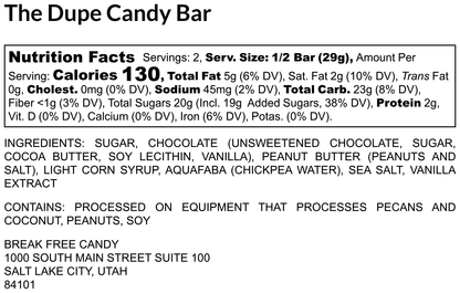 Vegan The Dupe Bar™ (Pack of 4) - Vegan America