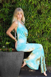 THE JUMPSUIT - TIE DYE OCEAN - Vegan America