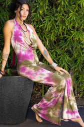 THE JUMPSUIT - TIE DYE ORCHID - Vegan America