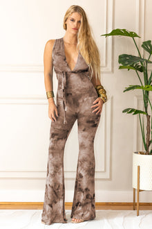 BELLE JUMPSUIT - COCO TIE DYE
