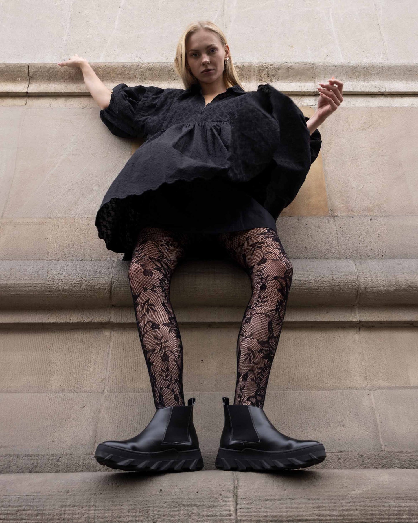 Tiger chelsea black boots - Vegan America